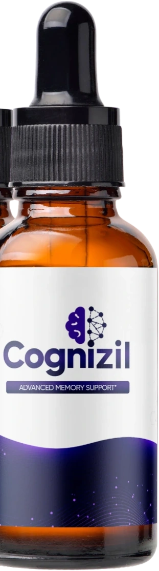 Single bottle of Cognizil liquid nootropic drops with chromium picolinate